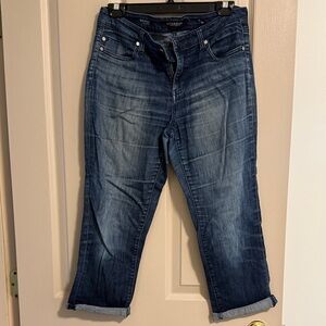 Liverpool Jeans Dark Blue Michelle Capri Jeans